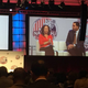 Maria Hinojosa of “Latino USA” moderates a session last week with Secretary of Education John King Jr. at the joint convention of the National Association of Black Journalists and National Association of Hispanic Journalists. Hinojosa said in a podcast Aug. 10, 2016, “if I see a story about a community that I understand, and I know well—oh, my God, I mean, that’s a journalist’s dream.”
Sandra Gonzalez